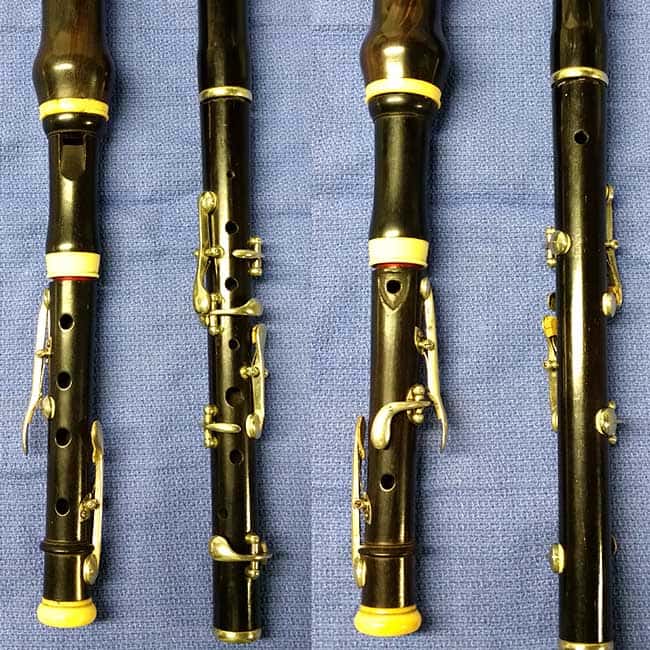 French and English Flageolets